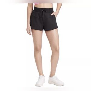 Joy Lab Black French Terry High-Rise Sweat Shorts